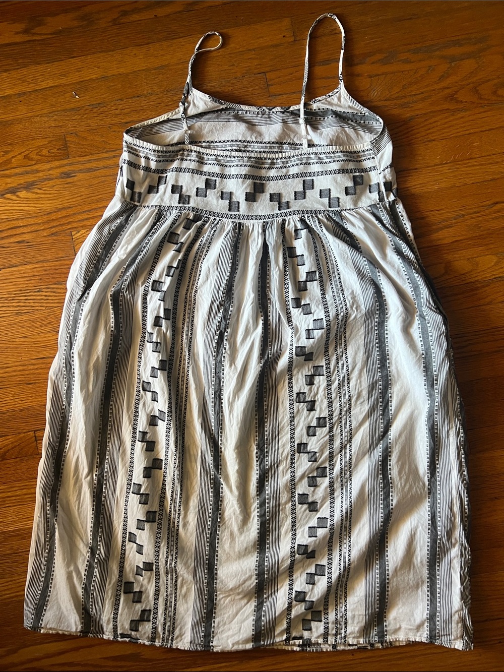 Ann Taylor Loft Cotton Midi Dress 4 - Picture 3 of 4